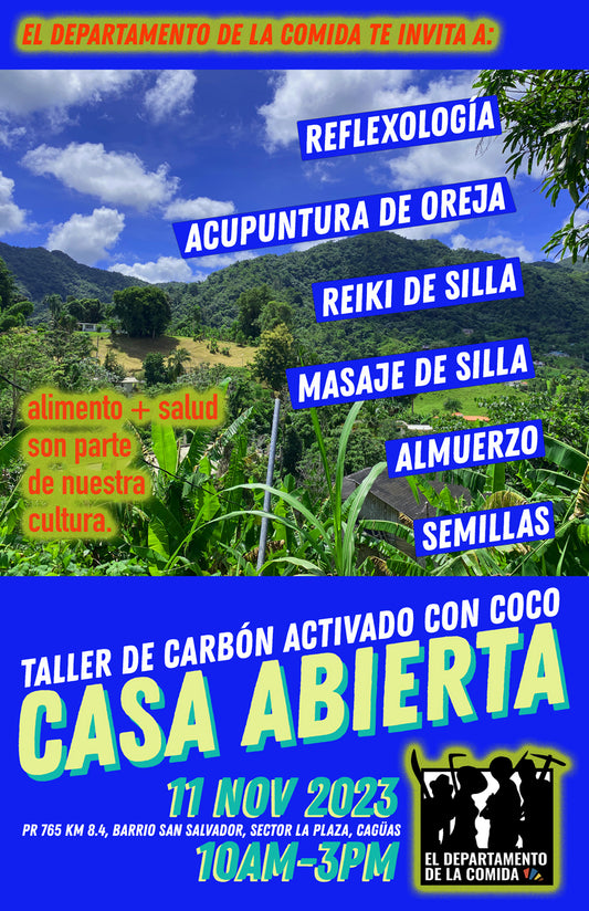 Próxima Casa Abierta en el Departamento de la Comida