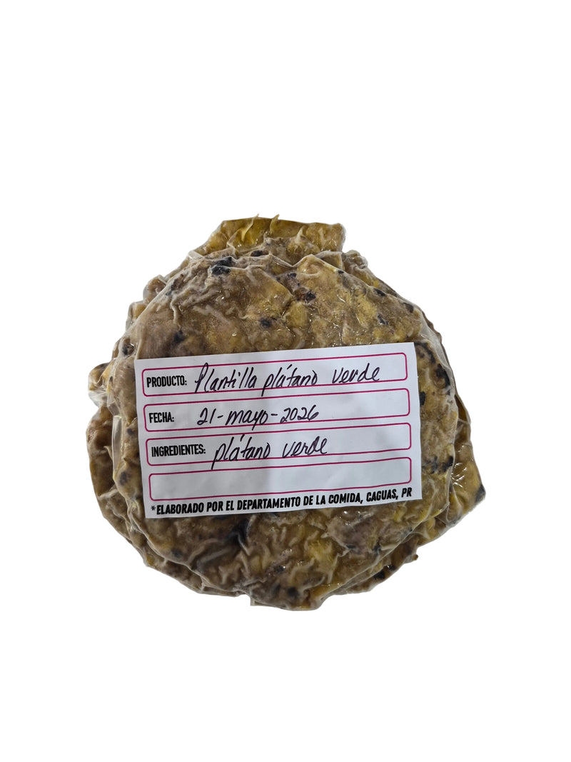 COCINA: Plantillas de plátano verde