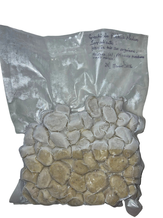 COCINA: Gnocchi de Plátano Maduro